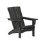 Flash Furniture Black Adirondack Patio Chair with Cupholder LE-HMP-1045-10-BK-GG - alternate 7